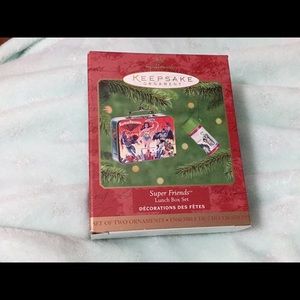 Super Friends lunchbox set, new in box